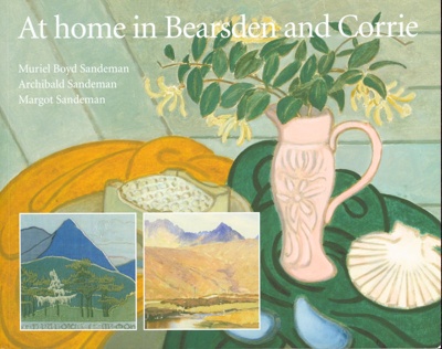 Front cover of 'At Home in Bearsden and Corrie' exhibition catalogue