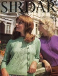 Knitting pattern: Raglan Twin Set; Sirdar Design No. 5232; c.1970s; GWL-2021-4-60