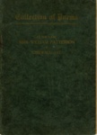 Front cover: Collection of Poems; Patterson, William (Mrs); 1905; GWL-2025-115-3