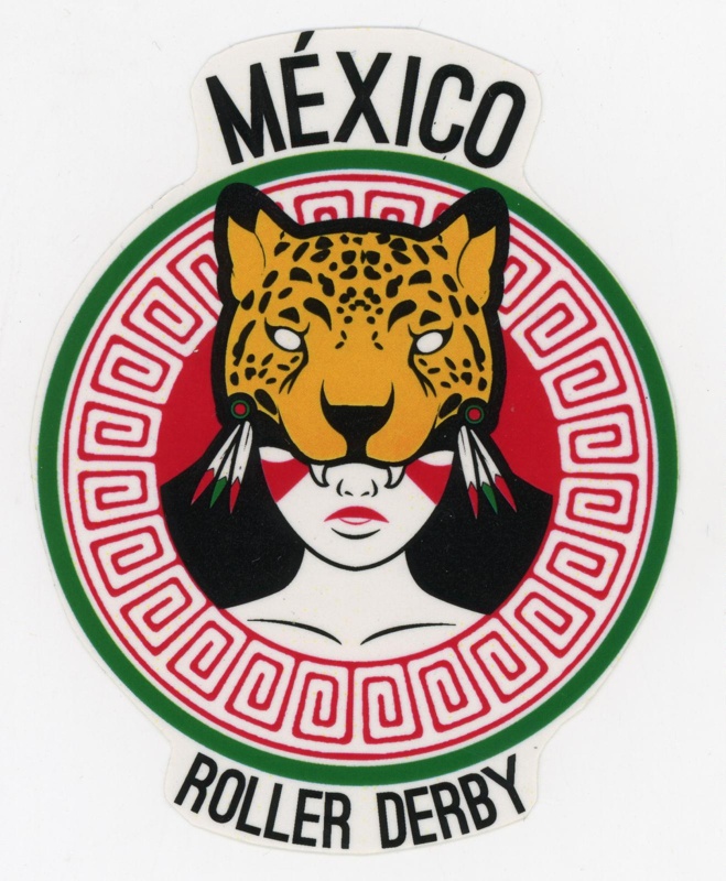 Sticker: México Roller Derby; Team México Roller Derby; 2014-20; GWL-2025-118-17