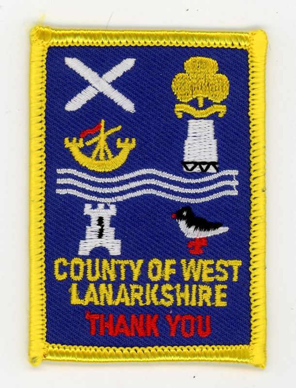 Patch: County of West Lanarkshire; c.2000s; GWL-2018-69-19