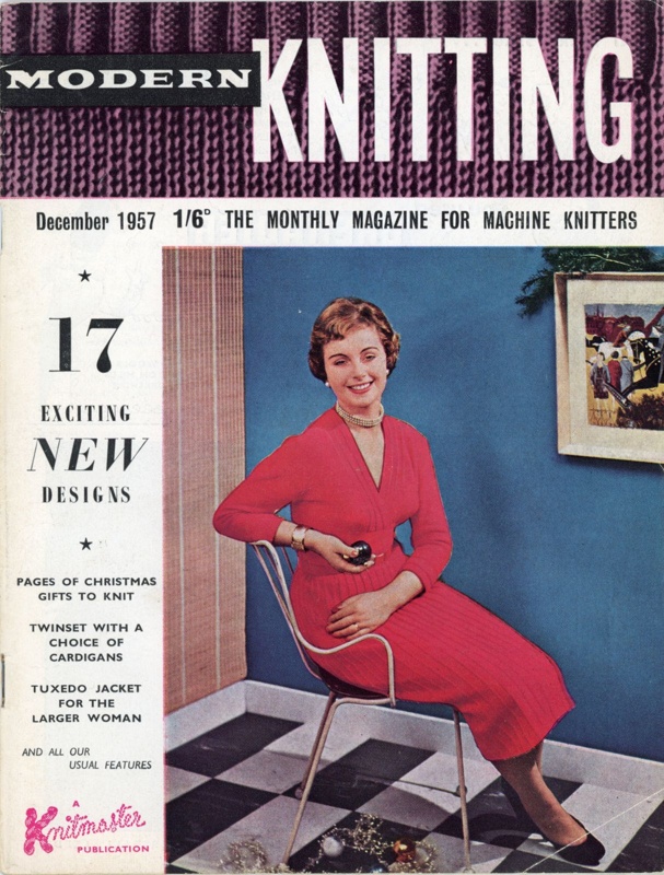 Magazine: Modern Knitting; Knitmaster Publications; Dec 1957; GWL-2016-159-35