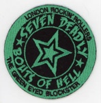 Patch: Green Eyed Blockster; London Rockin' Rollers; c.2011; GWL-2025-118-47