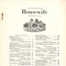 Housewife magazine - contents page; Hulton Press Ltd; Aug 1950; GWL-2015-114-9