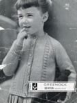 Knitting pattern: Greenock Bri-Nylon No. 382: Cardigan; Scotch Wool Shop; c.1950s-60s; GWL-2017-11-9