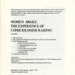 Booklet contents: Women Awake: the Experience of Consciousness-Raising; Bruley, Sue; 1976; GWL-2021-16-1