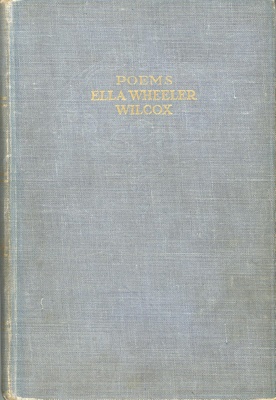 Front cover: Poems by Ella Wheeler Wilcox; 1910; GWL-2025-115-5