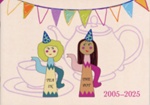 Booklet front cover: Tea in the Pot 2005 - 2025; Tea in the Pot; 2025; GWL-2025-95