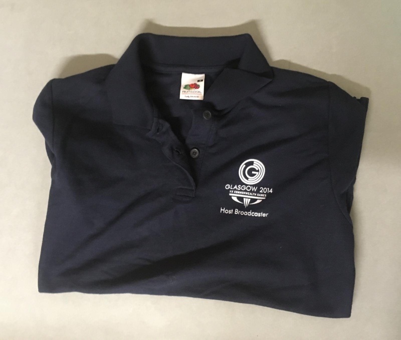 Host Broadcaster Polo-shirt; 2014; GWL-2016-141-4