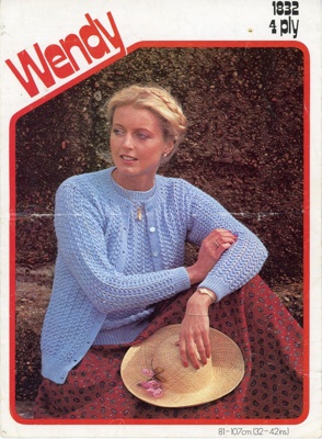 Knitting pattern: Lady's Twinset; Carter & Parker Ltd; c.1970s; GWL-2015-94-6