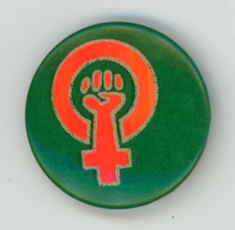 Badge: Feminist power symbol; GWL-2024-102-7