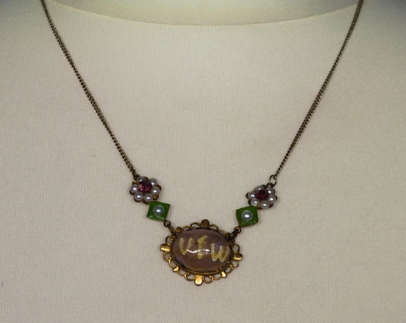 Necklace: Votes for Women; GWL-2015-120-7. Photo credit: Becky Male