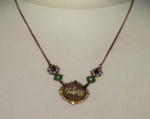 Necklace: Votes for Women; GWL-2015-120-7. Photo credit: Becky Male