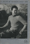 Knitting pattern: Man's Sweater; Patons & Baldwins Wools No. 306; GWL-2021-4-22