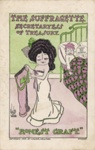Postcard: The Suffragette. Secretaryess of Treasury; Walter Wellman; 1909; GWL-2010-65