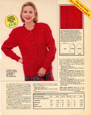 Magazine feature: Super-Value Knitting; Woman's Weekly; c.1980s; GWL-2015-44-42