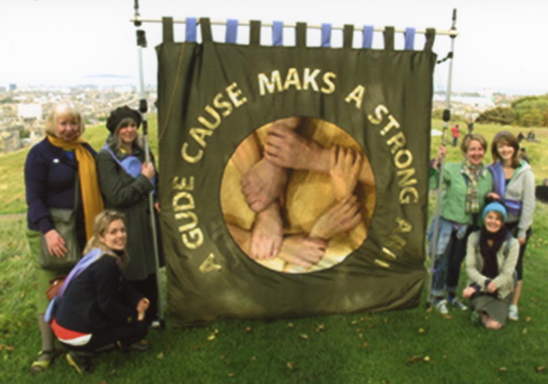 Banner: Gude Cause; Women Artists of Scotland; 2009; GWL-2018-93