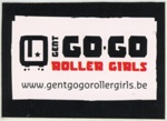 Sticker: Gent Go-Go Roller Girls; GO-GO Gent Roller Derby; GWL-2019-59-16