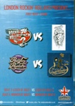Cover of bout programme for the British Roller Derby Championships