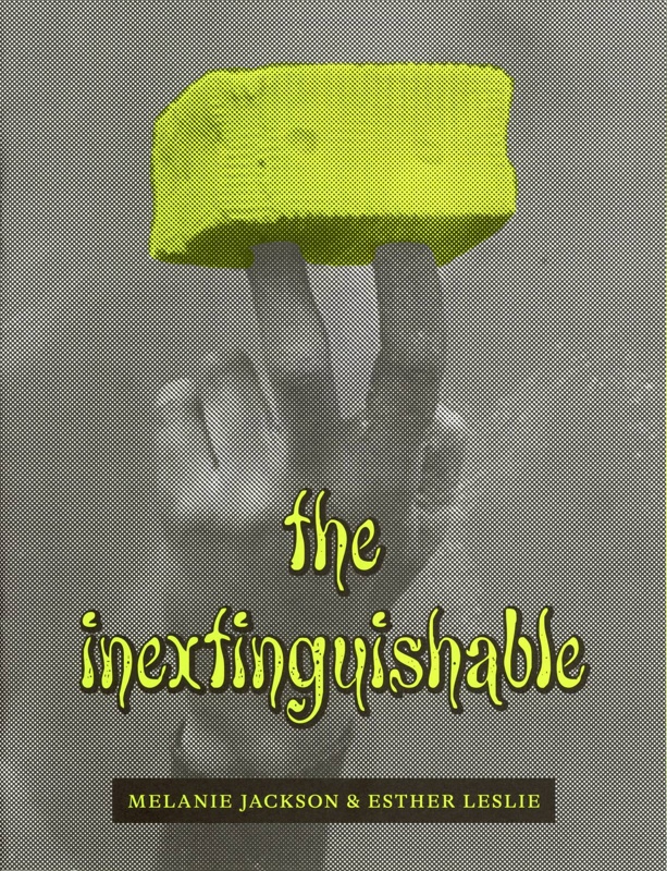 Pamphlet (front cover): The Inextinguishable; Jackson, Melanie & Leslie, Esther; 2020; GWL-2022-12-1