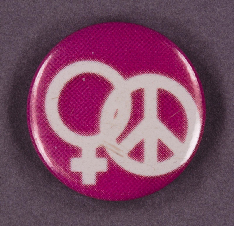 Badge: Venus & CND symbols; GWL-2012-24-1