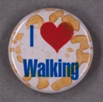 Badge: I ❤ Walking; GWL-2014-42-3