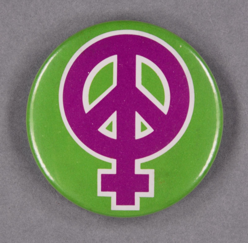 Badge: Venus / CND symbol; GWL-2014-3-6