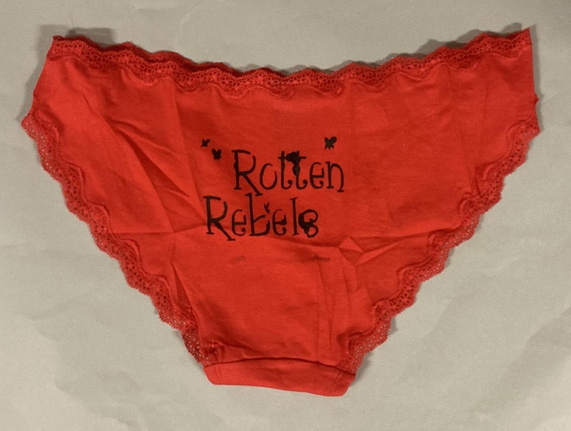 Pants (back): Rotten Rebels; Rotten Rebels Roller Derby; c.2010s; GWL-2025-131-2