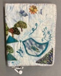 Fabric cover: Ecofeminist Scrapbook; Kelly, Doreen; 2019; GWL-2019-43