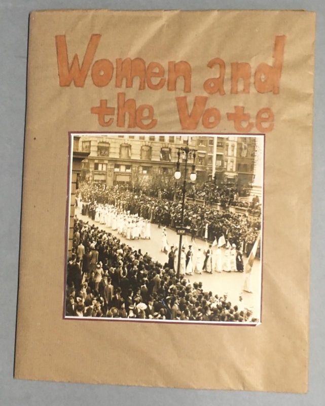 Scrapbook: Women and the Vote; Dowling-Clarke, Anna; 2009; GWL-2022-153-10