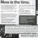 Flyer: Now is the time...; National Vigil for Life Committee; 2018; GWL-2022-152-22