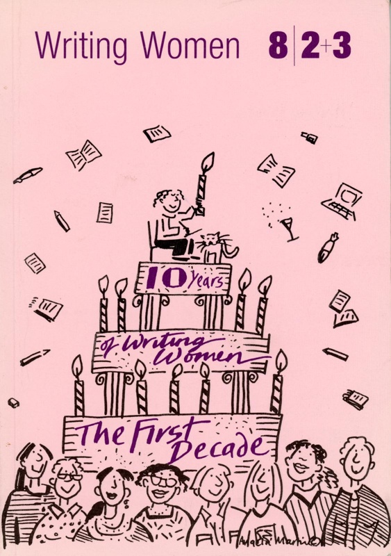 Front cover: Writing Women Vol. 8 No. 2+3; c.1990-91; GWL-2025-116-7