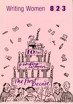 Front cover: Writing Women Vol. 8 No. 2+3; c.1990-91; GWL-2025-116-7