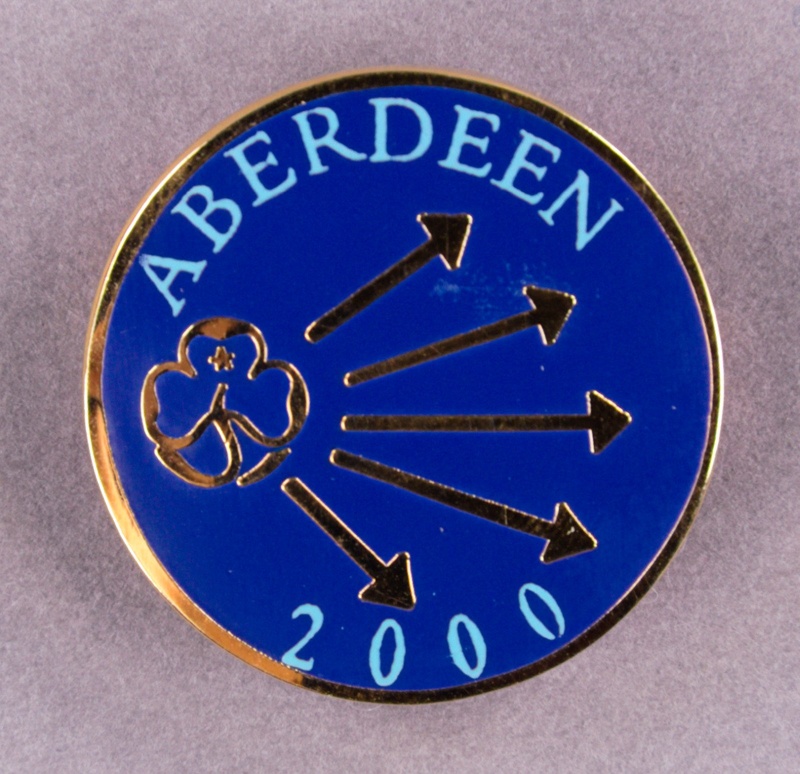 Badge: Aberdeen 2000; c.2000; GWL-2013-50-51