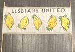 Banner: Lesbians United; c.1990s; GWL-2025-39