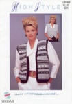 Knitting pattern: Waistcoats; Sirdar Design No. C8748; c.1980s; GWL-2022-135-25