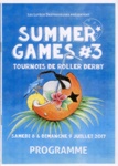 Programme: Summer Games #3; Paris Roller Derby; July 2017; GWL-2019-95-32