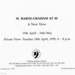 Invite (back): W. Barns-Graham At 80: A New View; William Jackson Gallery; 1992; GWL-2022-30-14-2