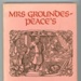 Front cover: Mrs Groundes-Peace's Old Cookery Notebook; Howe, Robin; 1971; 0 7153 5181 8; GWL-2024-117-3