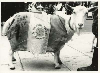 Photograph: CND Demo; Grosset, Simon; c.1980s-90s; GWL-2020-15-5