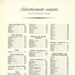 Housewife magazine - advertisement contents; Hulton Press Ltd; Aug 1950; GWL-2015-114-9