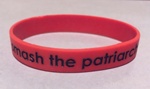 Wristband: Smash the Patriarchy; GWL-2015-10