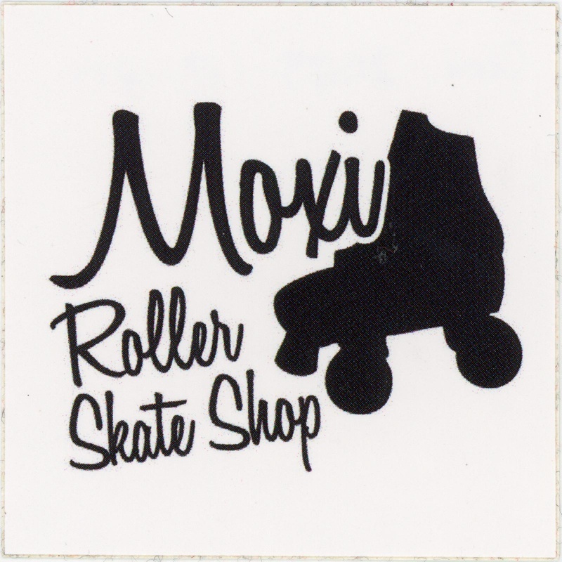 Sticker: Moxi Roller Skate Shop; Moxi Roller Skate Shop; c.2010s; GWL-2025-118-70