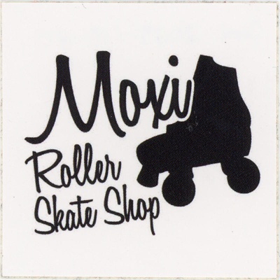 Sticker: Moxi Roller Skate Shop; Moxi Roller Skate Shop; c.2010s; GWL-2025-118-70
