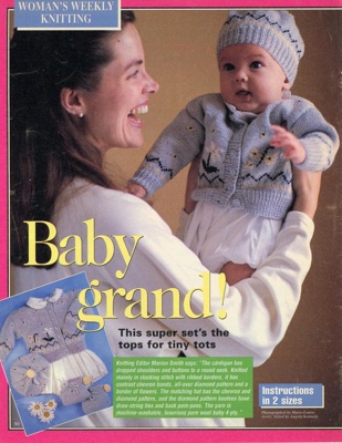 Knitting patterns: Baby Grand; Woman's Weekly; c.1980s; GWL-2015-44-57