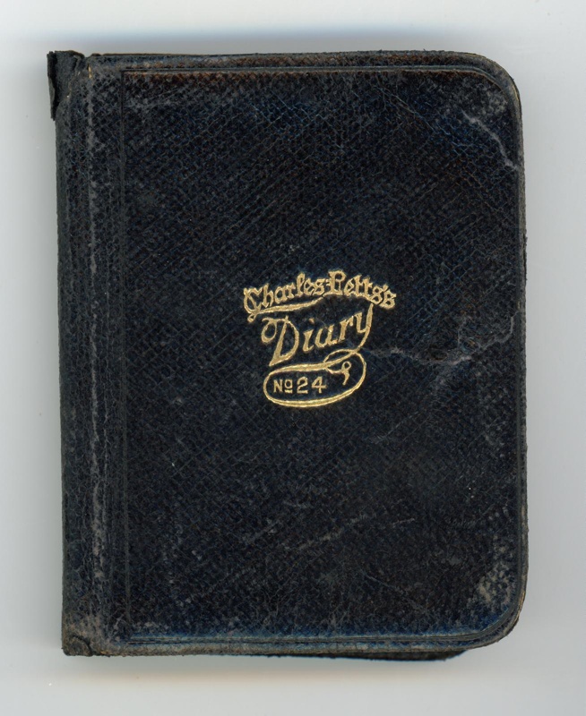 Front cover: Pocket Diary; Traill, Catherine; 1922; GWL-2018-3