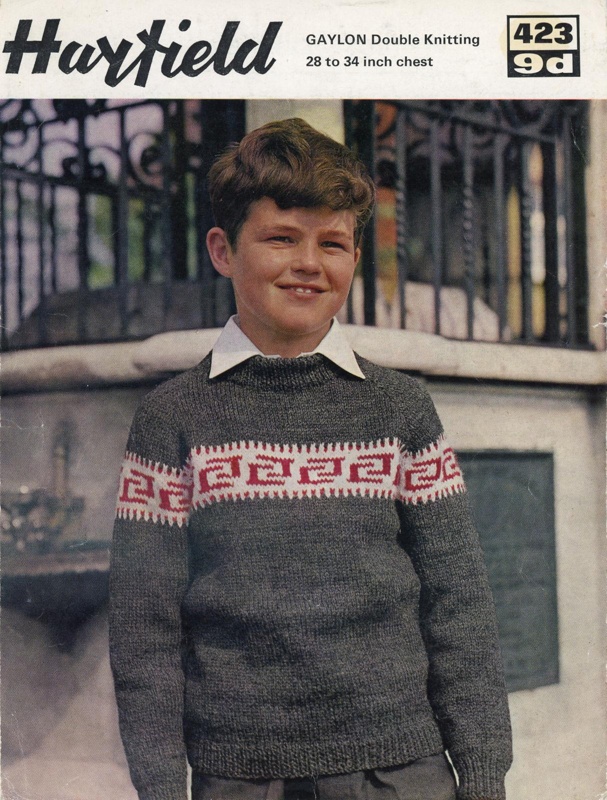 Knitting pattern: Boy's Sweater; John C. Horsfall & Sons Ltd; GWL-2017 ...