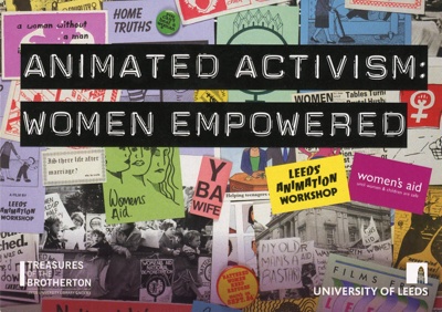 Postcard: Animated Activism: Women Empowered; University of Leeds; 2025; GWL-2025-74-1