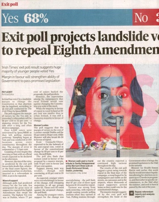 News cutting; Pat Leahy article p.1; The Irish Times; May 2018; GWL-2018-59-11-1