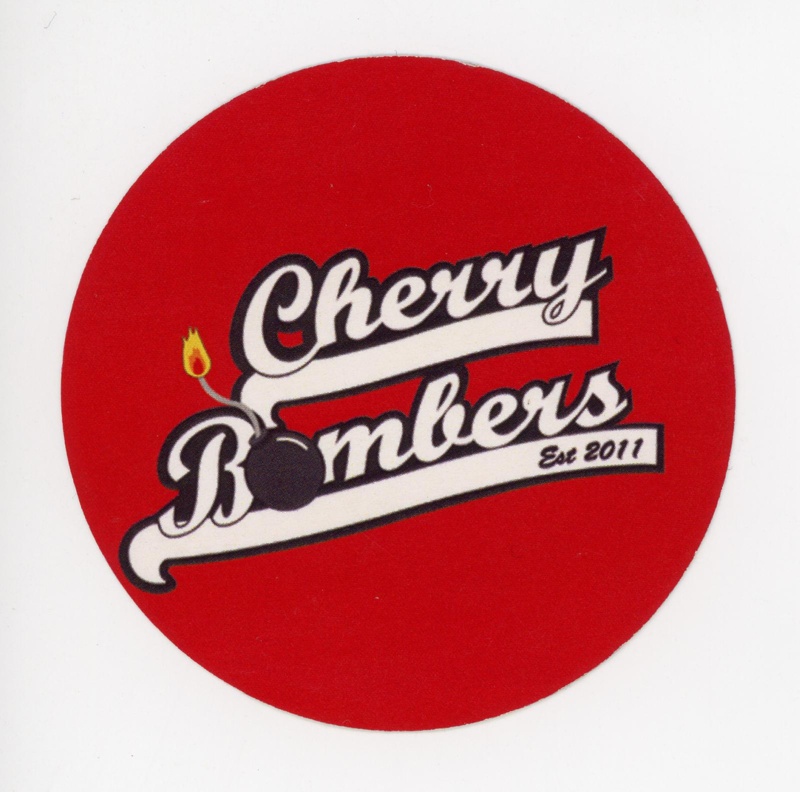 Roller Derby sticker: Cherry Bombers; GWL-2019-59-1